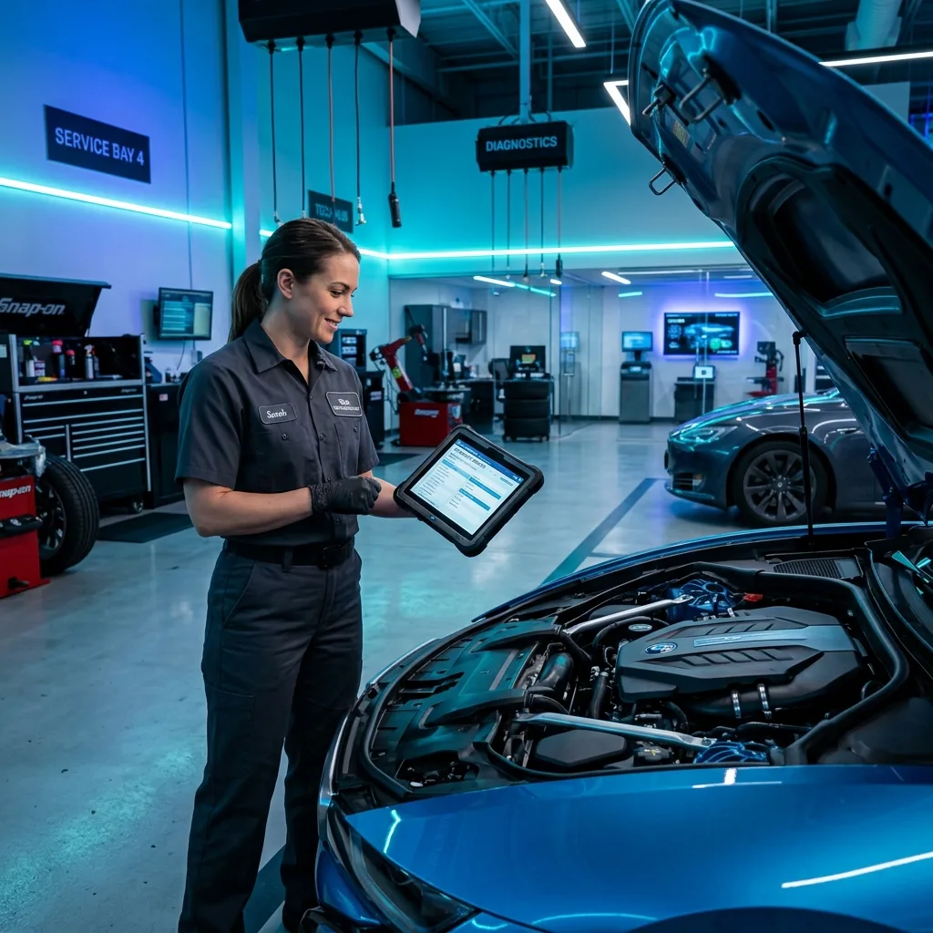 Diagnóstico computadorizado de alta tecnologia na Abratec Serviços Automotivos